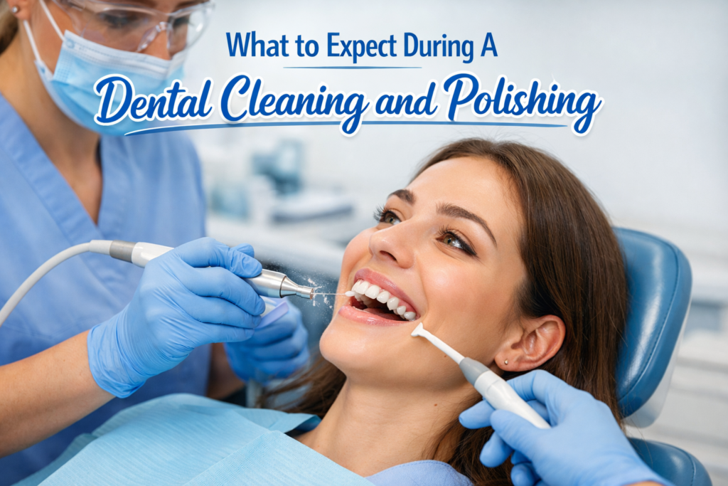 What to Expect During A Dental Cleaning and Polishing
