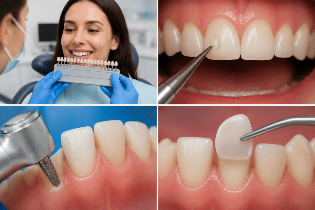 What Happens Before Dental Veneer Placement