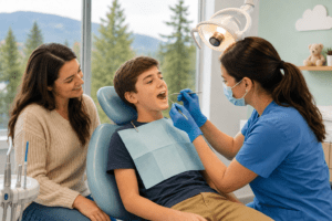 first dental visit for kids in Maple Ridge
